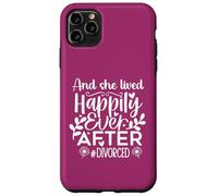 Carcasa para iPhone 11 Pro MAX and She Lived Happily Ever After Divorced In My Divorced Era