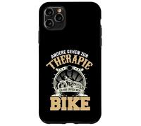 Carcasa para iPhone 11 Pro MAX Andere Gehen Zur Therapie Ich Hab Einfach Mein Bike