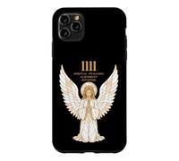 Carcasa para iPhone 11 Pro MAX Angel Number 1111 Spirituality Angelic Vitral Art