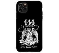 Carcasa para iPhone 11 Pro MAX Angel Number 444 Protegido Etéreo Angelcore Estética