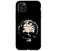 Carcasa para iPhone 11 Pro MAX Anillo de Calavera de Bosque y Luna Surrealista Ghostly Gothic Horror Graphic