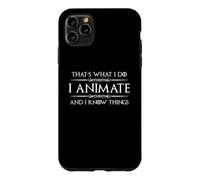 Carcasa para iPhone 11 Pro MAX Animo y sé Cosas Divertidas animador Digital de Dibujos Animados