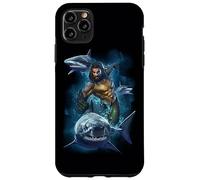 Carcasa para iPhone 11 Pro MAX Aquaman Movie Swimming with Sharks