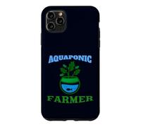 Carcasa para iPhone 11 Pro MAX Aquaponic Farmer Cultivador hidropónico de Agricultura sostenible