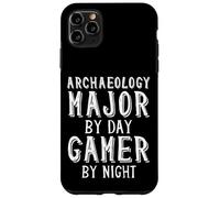 Carcasa para iPhone 11 Pro MAX Archaeology Major by Day Gamer by Night Archaeologist Gamer