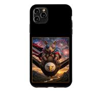Carcasa para iPhone 11 Pro MAX Armadillo on Bald Eagle - Gafas de Bandera Estadounidense de EE. UU