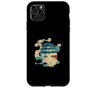 Carcasa para iPhone 11 Pro MAX Arte Asiático Tradicional Edificio Japonés Océano Ola