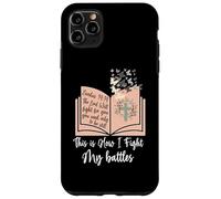 Carcasa para iPhone 11 Pro MAX Así es como Lucho mis batallas - Biblia Jesus Cross Christian