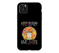 Carcasa para iPhone 11 Pro MAX Assuming I'm Just An Old Lady Was Your First Mistake Hippie