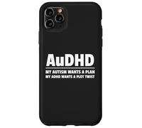 Carcasa para iPhone 11 Pro MAX AuDHD Autismo TDAH Mentes neurodivergentes