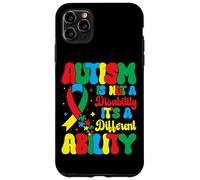 Carcasa para iPhone 11 Pro MAX Autism Is Not A Disability It's A Different Ability - Autism