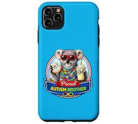 Carcasa para iPhone 11 Pro MAX Autismo Brother, Koala Bear Donut Milkshake Neurodiverso TDAH