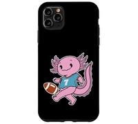 Carcasa para iPhone 11 Pro MAX Axolotl Juega fútbol Americano