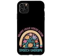 Carcasa para iPhone 11 Pro MAX Ayudando a Las pequeñas Voces a florecer Terapeuta del Habla Terapeuta del Habla