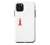 Carcasa para iPhone 11 Pro MAX Ayudas de Combate contra la Colmena Ayuda a la Cinta roja del Guerrero - Día Mundial del SIDA