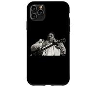 Carcasa para iPhone 11 Pro MAX B.B. Rey del Blues y Guitarra Lucille por Dick Barnatt