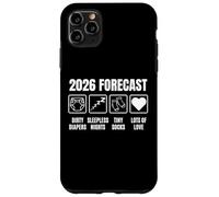 Carcasa para iPhone 11 Pro MAX Baby Coming Soon 2026 Forecast Baby Shower Funny New Dad Mom