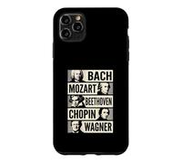 Carcasa para iPhone 11 Pro MAX Bach Mozart Beethoven Chopin Wagner Iconos Clásicos