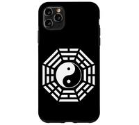 Carcasa para iPhone 11 Pro MAX Bagua Espejo Feng Shui Diseño Yin/Yang Ocho Trigramas Símbolo