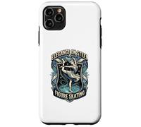 Carcasa para iPhone 11 Pro MAX Bailando sobre Hielo Patinaje artístico Elegancia de Acero