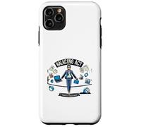 Carcasa para iPhone 11 Pro MAX Balancing Act Casual Oficina Desgaste hogar Esencial S19
