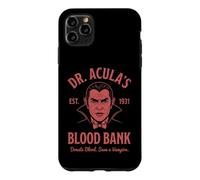 Carcasa para iPhone 11 Pro MAX Banco de Sangre del Dr. Acula: Drácula Espeluznante Vampiro Halloween