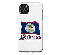 Carcasa para iPhone 11 Pro MAX Bandera de Belice Patriótica Maya Hombres Mujeres Niños Belice