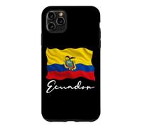 Carcasa para iPhone 11 Pro MAX Bandera de Ecuador Patriótica Hombres Mujeres Niños Ecuatoriano