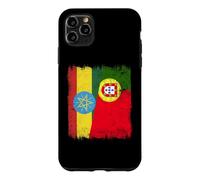 Carcasa para iPhone 11 Pro MAX Bandera de Etiopía Portugal | Raíces portuguesas etíopes