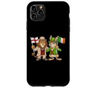 Carcasa para iPhone 11 Pro MAX Bandera de Inglaterra e Irlanda Raíces inglesas Reino Unido