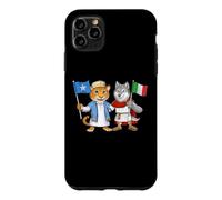 Carcasa para iPhone 11 Pro MAX Bandera de Somalia e Italia Raíces somalíes Italiana