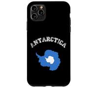 Carcasa para iPhone 11 Pro MAX Bandera desgastada del país Orgullo de la Antártida