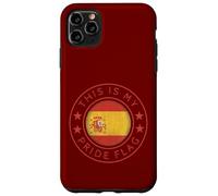 Carcasa para iPhone 11 Pro MAX Bandera española This Is My Pride Raíces de la Herencia española España