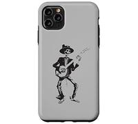 Carcasa para iPhone 11 Pro MAX Banjo Dancing Skeleton Bluegrass Music Festival