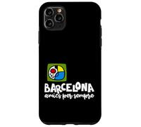 Carcasa para iPhone 11 Pro MAX Barcelona Amics per Sempre Frase Catalán Miro