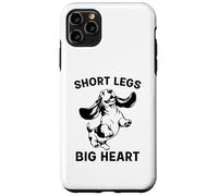 Carcasa para iPhone 11 Pro MAX Basset Hound Short Legs Big Heart