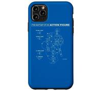 Carcasa para iPhone 11 Pro MAX Batman Action Figure Anatomy