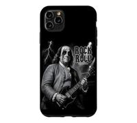 Carcasa para iPhone 11 Pro MAX Benjamin Franklin Rock & Roll Guitar Vintage Music Lover