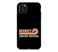 Carcasa para iPhone 11 Pro MAX Bennett Retro 70s 80s Sunset Stripe