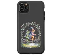 Carcasa para iPhone 11 Pro MAX Bicicleta Encanto Rana Tándem Ciclismo Cottagecore Milf Mi Autismo