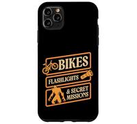 Carcasa para iPhone 11 Pro MAX Bicicletas, linternas y misiones secretas