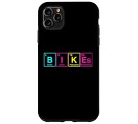 Carcasa para iPhone 11 Pro MAX Bicicletas Tabla periódica Día Mundial de la Bicicleta Ciencia Elementos