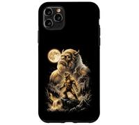 Carcasa para iPhone 11 Pro MAX Bigfoot Aullando a la Luna Meme Sasquatch