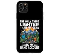 Carcasa para iPhone 11 Pro MAX Bikepacking Lighter Than My Gear Is My Bank Account
