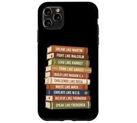 Carcasa para iPhone 11 Pro MAX Black Leaders African American Teachers Education Pride