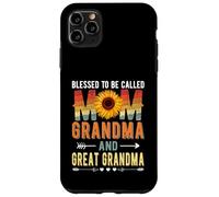 Carcasa para iPhone 11 Pro MAX Blessed To Be Called Mom Grandma Great Grandma Mother's Day