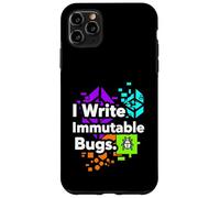 Carcasa para iPhone 11 Pro MAX Blockchain Developer Funny I Write Immutable Bugs