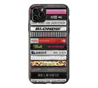 Carcasa para iPhone 11 Pro MAX Blondie Debbie Harry Colorful Collage Vintage Punk Band