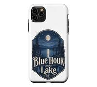 Carcasa para iPhone 11 Pro MAX Blue Hour at The Lake Badge Lakecore Aesthetic