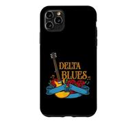 Carcasa para iPhone 11 Pro MAX Blues Guitarrista y Fan de la música Rock o Delta Blues